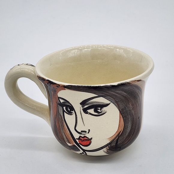 Original Art By Toni R. Hudson Cup and Saucer - Picture 2 of 7